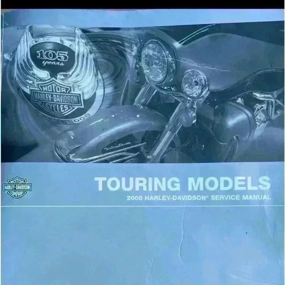 Harley Davidson 2008 Touring Service Manual - Picture 1 of 3